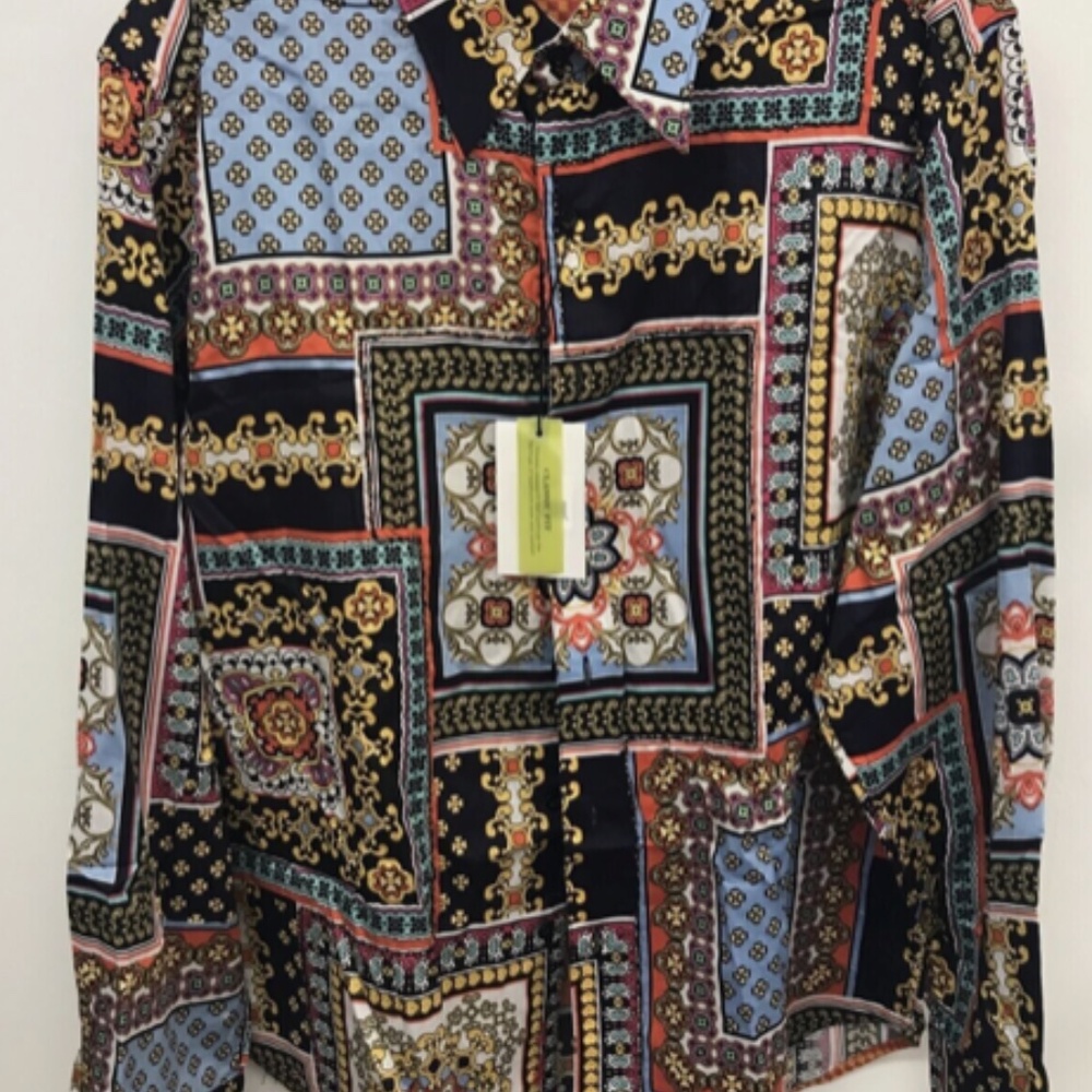obert Graham New Beaded Limited Edition Shirt $398 - NWT